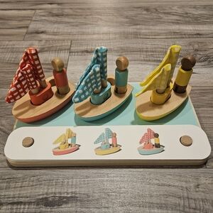 Lovevery Pattern Match Boats & Cards Set